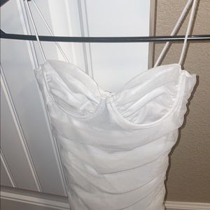 Brand new with tags white dress.